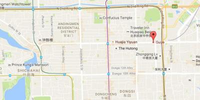 Harta e frymës së rrugëve të Pekinit