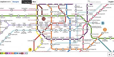 Eksploroni Pekin metro hartë