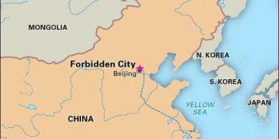 Forbidden city Kinë hartë